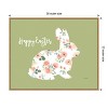 Amanti Art Blooming Delight Bunny II by Jenaya Jackson Canvas Wall Art Print Framed 28-in. x 23-in. - 4 of 4