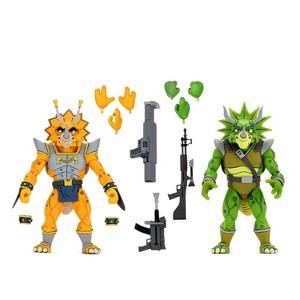 NECA Teenage Mutant Ninja Turtles Captain Zarax and Zork 7" Scale Action Figure - 2pk - 1 of 4