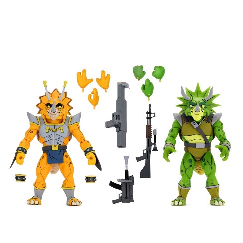 NECA Teenage Mutant Ninja Turtles Captain Zarax and Zork 7 Scale Action  Figure - 2pk