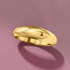 RS Pure by Ross-Simons 18kt Gold Vermeil Domed Ring - 4 of 4