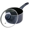 Oster Anetta 1.5 Quart  Aluminum Nonstick Saucepan in Navy Blue - 2 of 4