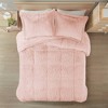Intelligent Design Leena Shaggy Long Faux Fur Comforter Mini Set - 2 of 4