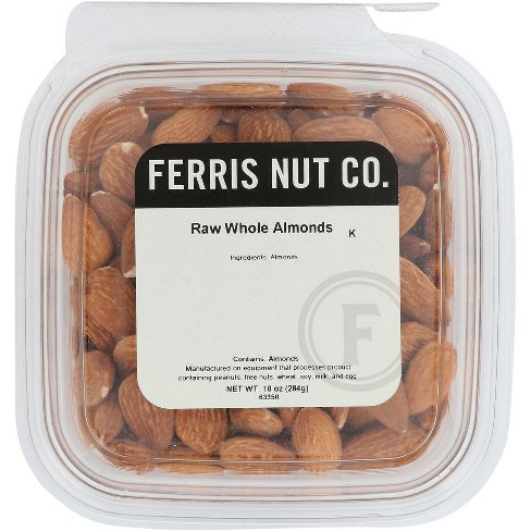 Ferris Nut Co. Raw Whole Almonds - Case of 12 - 10 oz - image 1 of 1