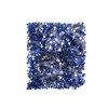 John Bead 2000-Piece 4mm (SS16) Royal Blue Acrylic Round Flat Back Rhinestones - 2 of 4
