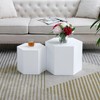 Hotraffy Set of 2 Hexagon Coffee Table - 2 of 4