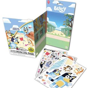 Colorforms Bluey Travel Set, Repositionable Stickers, Ages 3+, Stickers - 1 of 4
