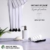 Folkulture Hand Towels for Bathroom, Set of 2 (16" x 30"), 100% Cotton Hanging Towels for Bathroom with Tassels (Hamilton Black & White) - 4 of 4