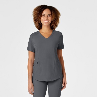 Wink RENEW Women's V-Neck Scrub Top, 5X.