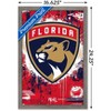 Trends International NHL Florida Panthers - Maximalist Logo 23 Framed Wall Poster Prints - 3 of 4