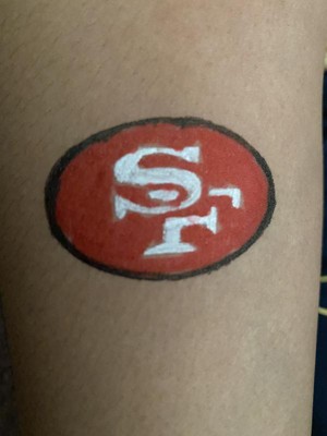 WinCraft San Francisco 49ers Temporary Tattoos