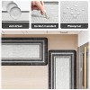 BAGOKIE 2 Pieces Cushioned Anti Fatigue Kitchen Rugs and Mats Set, 17.3"x47"+ 17.3"x29" - 4 of 4