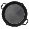 Dexmalle 17inch Pre-Seasoned Cast Iron Skillet - 4 of 4