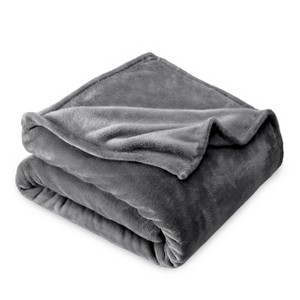 Microplush Fleece Bed Blanket by Bare Home - 1 of 4