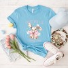 Simply Sage Market Coquette Cottontail Bunny Club Short Sleeve Tee - 3 of 4