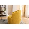 PAGED Chenille Fabric Swivel Accent Chair Modern Living Room Chairs with Round Swivel Base, Barrel Chair for Living Room - 4 of 4