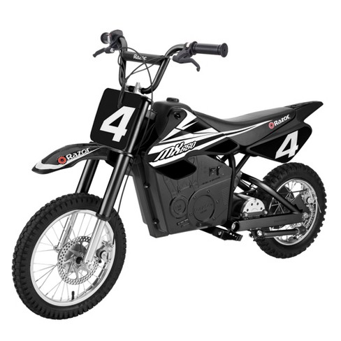 Razor High Torque Electric Motocross Dirt Bike With Large Pneumatic Tires For Uphill And Off Road Conditions Black Target