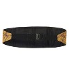 Gioberti Men's Adjustable Satin and Paisley Cummerbund Set - 3 of 3