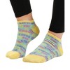HalloweenCostumes.com One Fits Most  Fraggle Rock 5 Pack Socks for Adults, Pink/Yellow/Orange - 3 of 4