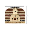 Briarwood Lane Everyday Art Sign 8.25x10.25 Americana Welcome Art Sign - 2 of 4