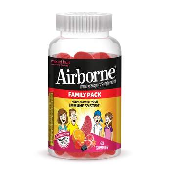 Airborne Vitamin C Gummies - Mixed Berry - 63ct