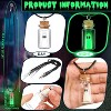 6 Pcs Glow in The Dark Ghost in a Bottle Necklace Set - Unique Halloween Gift for Women & Men - 2 of 4