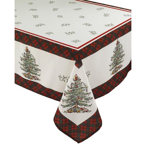 Avanti Spode Tree Asciugamano Da Bagno Rosso – Con Ricamo Albero Di Natale/Holly, In Spugna, Lavabile - 4