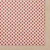John Derian for Target 84"x60" Red Leaf-Like Print on Cream Table Cloth - 3 of 3