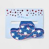 Americana Cowboy Hat Hair Claw Clip - Red/White/Blue - 2 of 3