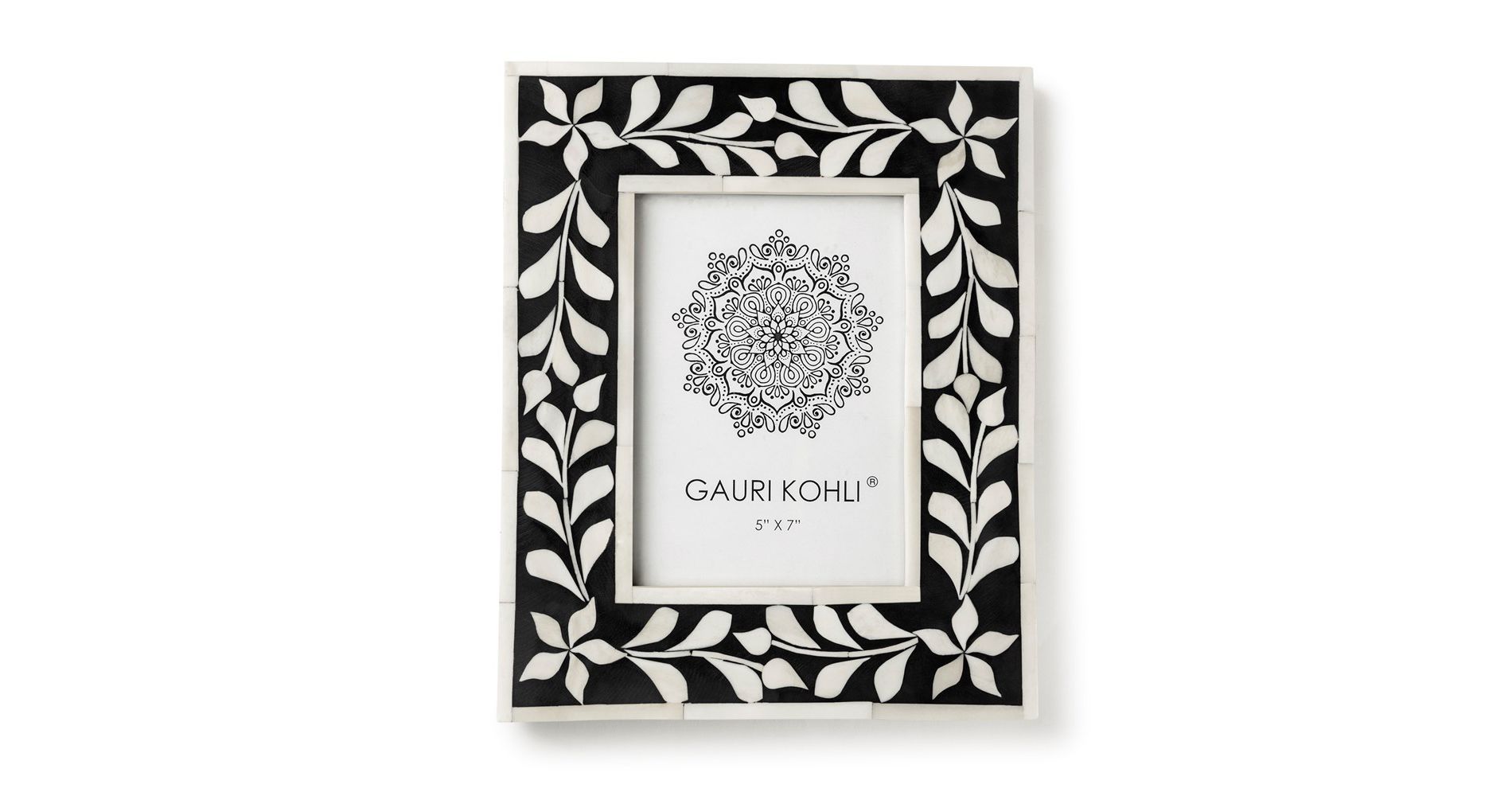 Sirohi Picture Frame, Black - 5x7