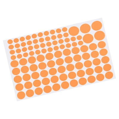 Unique Bargains Walls Parties Marking Decorations Glow in the Dark Tape 104 Count Dots Stickers