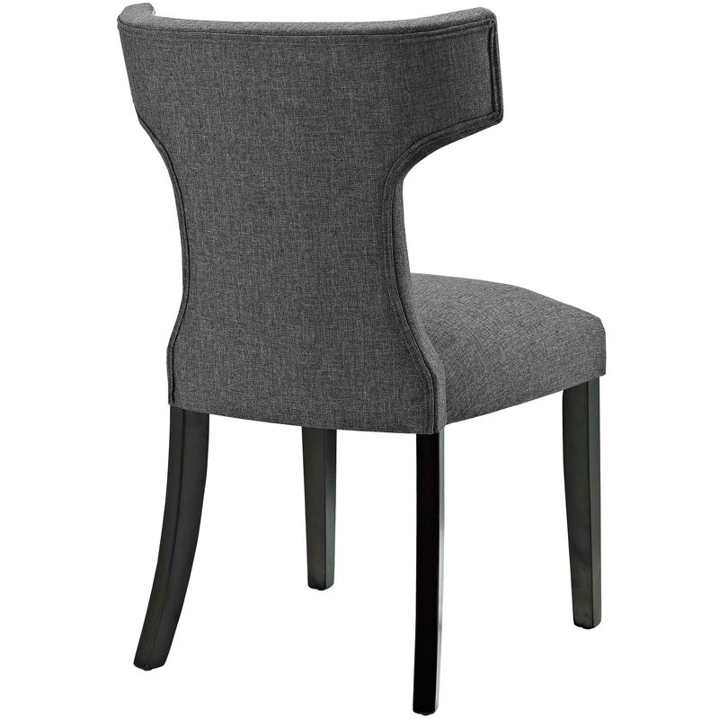 Modway Curve Fabric Dining Chair, 3 of 5