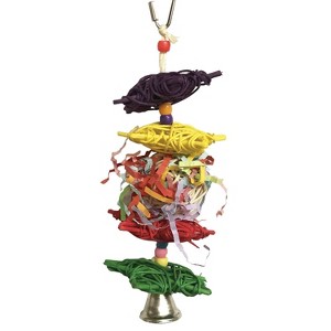 A&E Cage Company Happy Beaks Crinkle Little Star Bird Interactive Toy - 1 of 1