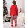 Christmas Pajamas for Family Kids Christmas Pjs Matching Sets for Kids Holiday Xmas Sleepwear Set - 2 of 4