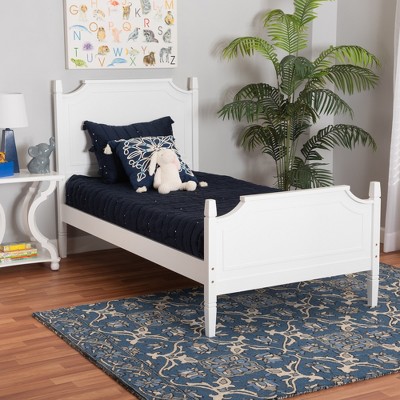 Baxton Studio Mariana Classic and Traditional Wood Platform Bed