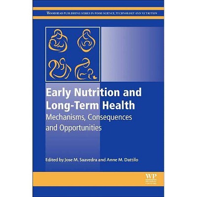 Early Nutrition and Long-Term Health - (Woodhead Publishing Food Science, Technology and Nutrition) by  Jose M Saavedra & Anne Dattilo (Paperback)