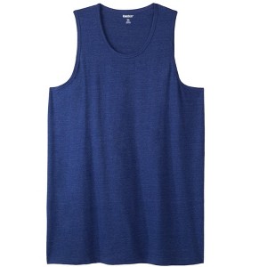 KingSize Men's Big & Tall Shrink-Less Lightweight Longer-Length Tank - 1 of 2