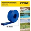 NAYSAYE Cleaning Tool and Accessory PVC Lay Flat Discharge Hose for Outdoor Water Transfer , Blue, 12.89"*12.49"*3.63" - 2 of 4