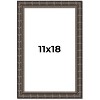 PosterPalooza | 11x18 Modern Bamboo Picture Frame, UV Acrylic, 5 Finishes - 2 of 4