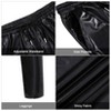 Clearlove Men's Metallic Pants Retro Club Wear High Shine Dance Trousers with Drawstring Waist Straight Leg Party Pants - 4 of 4
