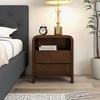 Gulches Retro Nightstand - 2-Drawer Mid-Century Bedside Table - 2 of 4