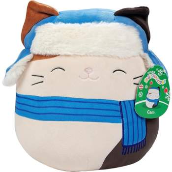 Squishmallows 10" Cam The Cat- Official Kellytoy New 2023 Plush - Cute and Soft Kitty Stuffed Animal Toy - Great for Kids
