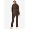 Jessica London Women's Plus Size 2-Piece Stretch Crepe Single-Breasted Pantsuit - 3 of 4