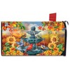 Bath Time Birds Magnetic Mailbox Cover Cardinals Bluebirds Standard Briarwood Lane - 3 of 3