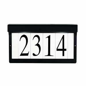 Kichler Lighting Address Light 1 - Light Wall Light in  Textured Black - 1 of 3