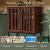 30" Vintage Bathroom Vanity with Ceramic Sink - 3 of 4