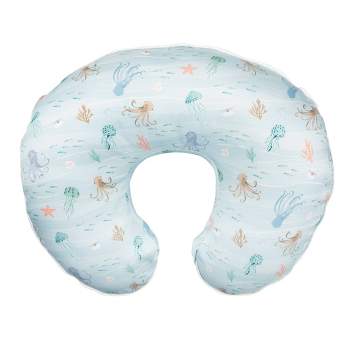 Boppy Premium Original Support FKA Nursing Pillow Cover - Blue Ocean