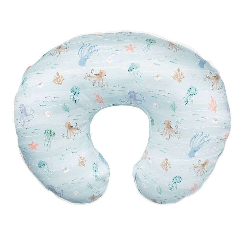Boppy Nursing Pillow Cover Premium, Blue Ocean, 1 of 14
