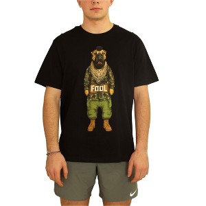 Elevenparis Mens Fool Dog Graphic T-Shirt - 1 of 4