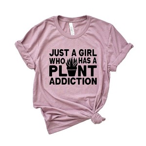 Simply Sage Market Women's Plant Addiction Short Sleeve Graphic Tee - 1 of 4