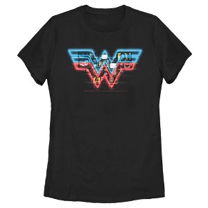 Women's Wonder Woman 1984 TV Logo Overlay T-Shirt - 1 of 4